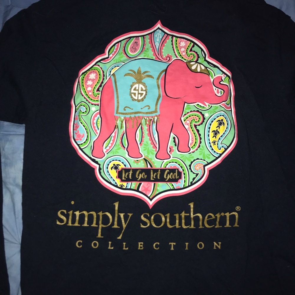 Simply southern elephant tee